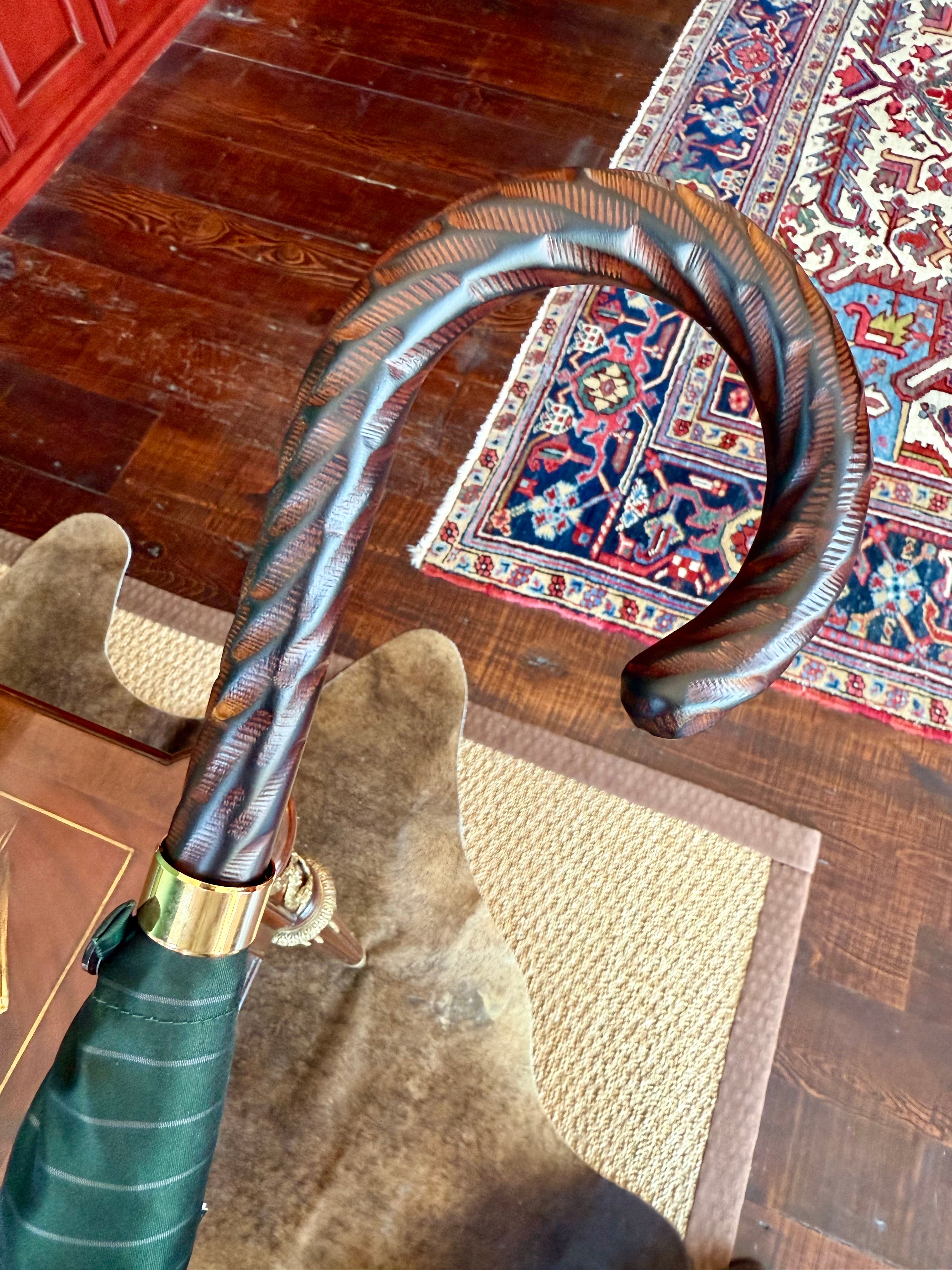 Traditional English Umbrella from Fox Umbrellas Ltd. available at Waring Tuxedos in Fort Worth, Texas.
