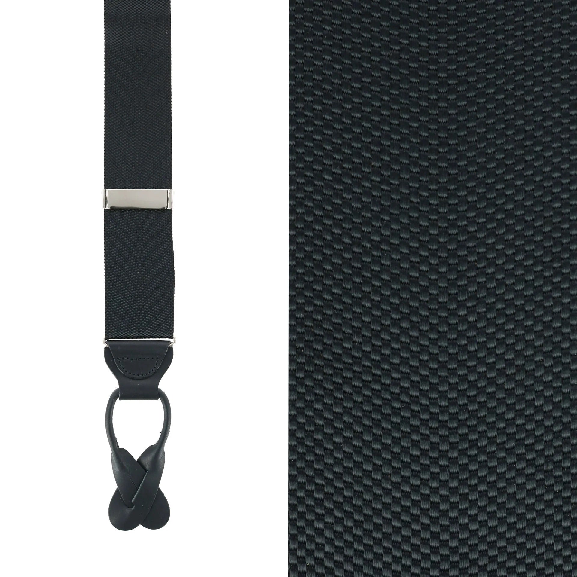 Detail of black Trafalgar Hudson Braces