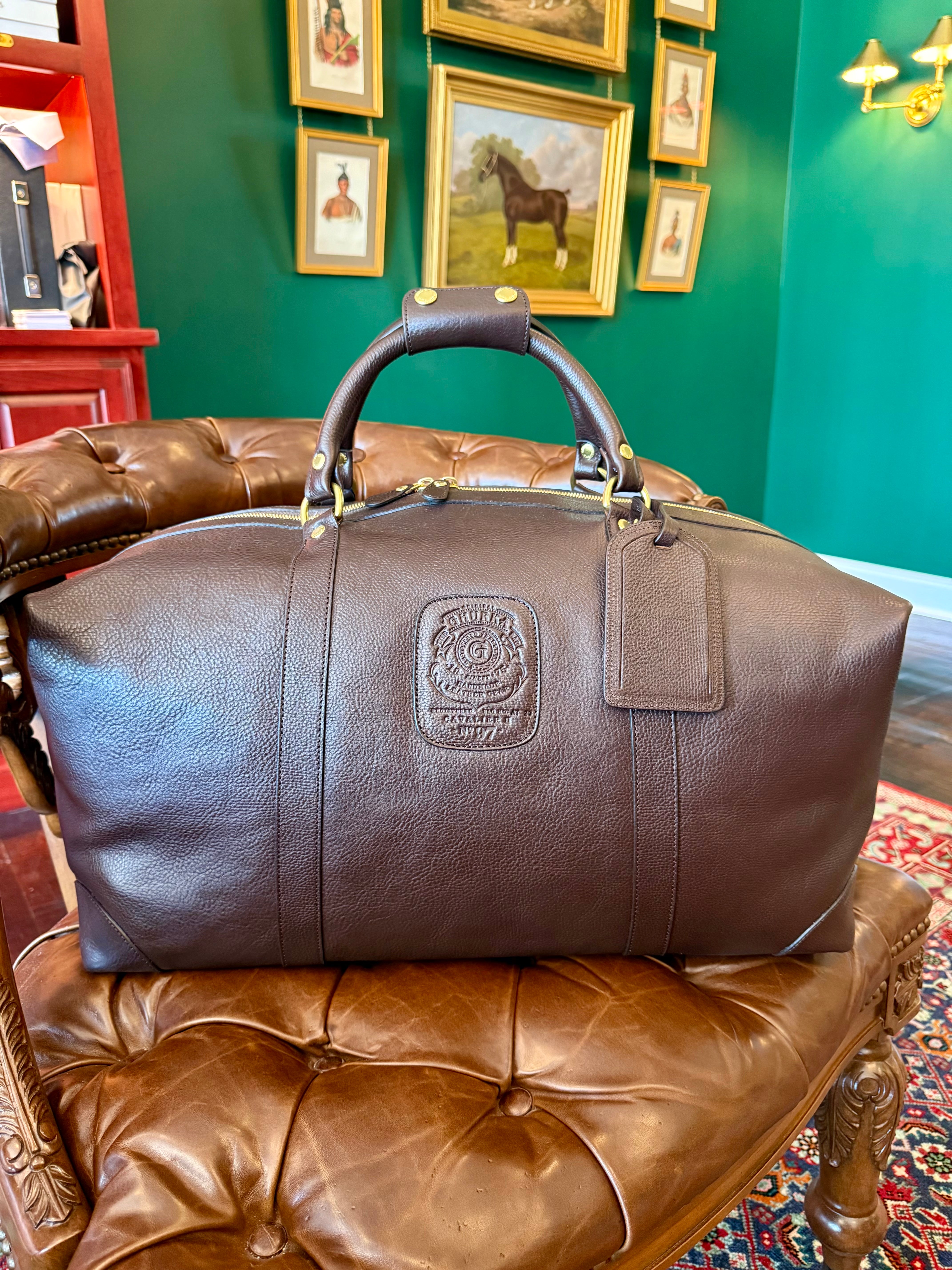 Ghurka Cavalier II No. 97 Duffel Bag at Waring Tuxedos in Fort Worth