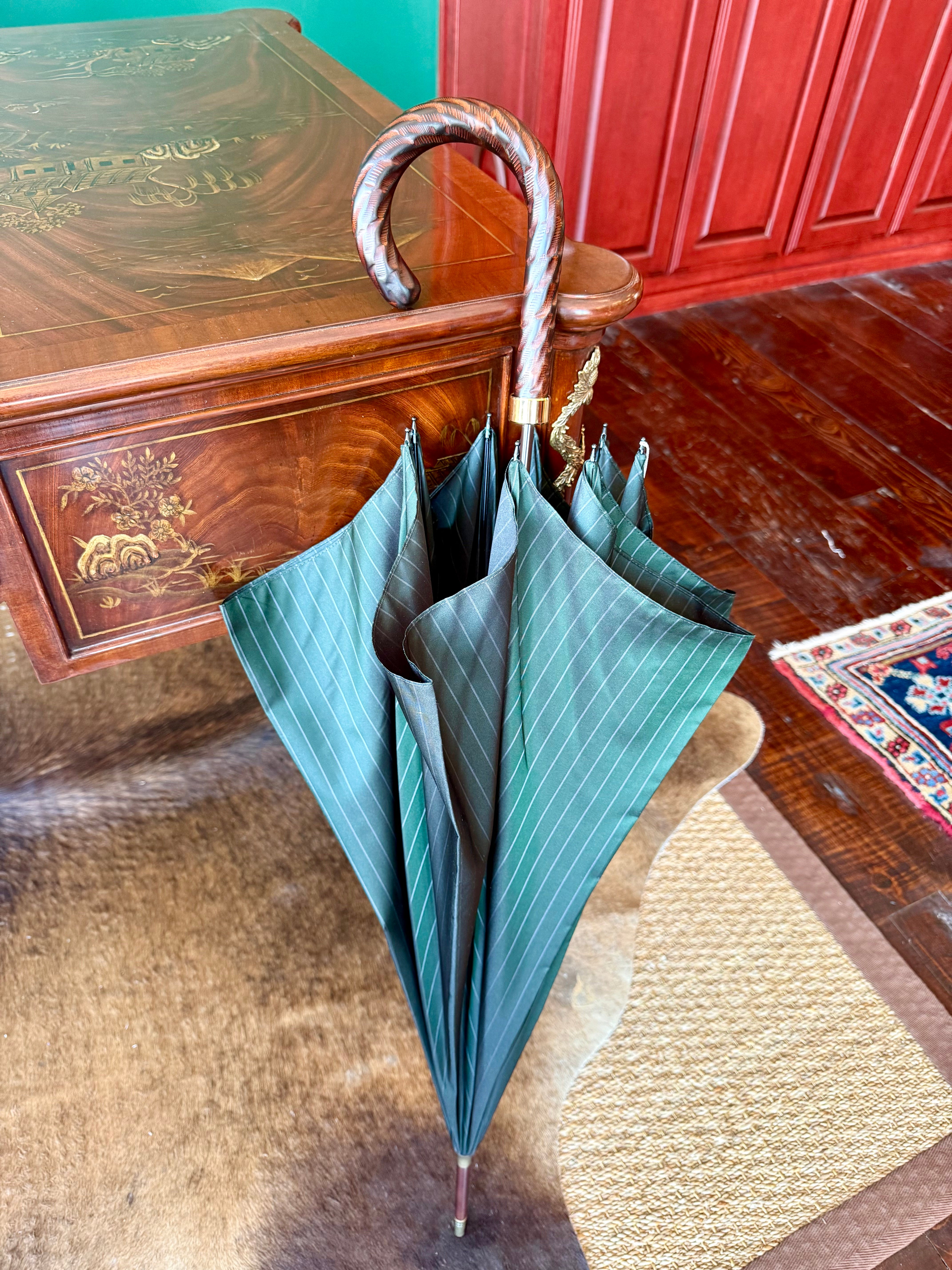 Traditional English Umbrella from Fox Umbrellas Ltd. available at Waring Tuxedos in Fort Worth, Texas.