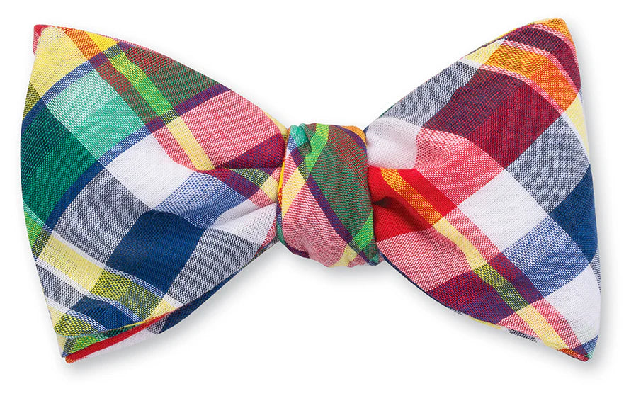 Waring Collection Madras Bow Tie at Waring Tuxedos in Fort Worth