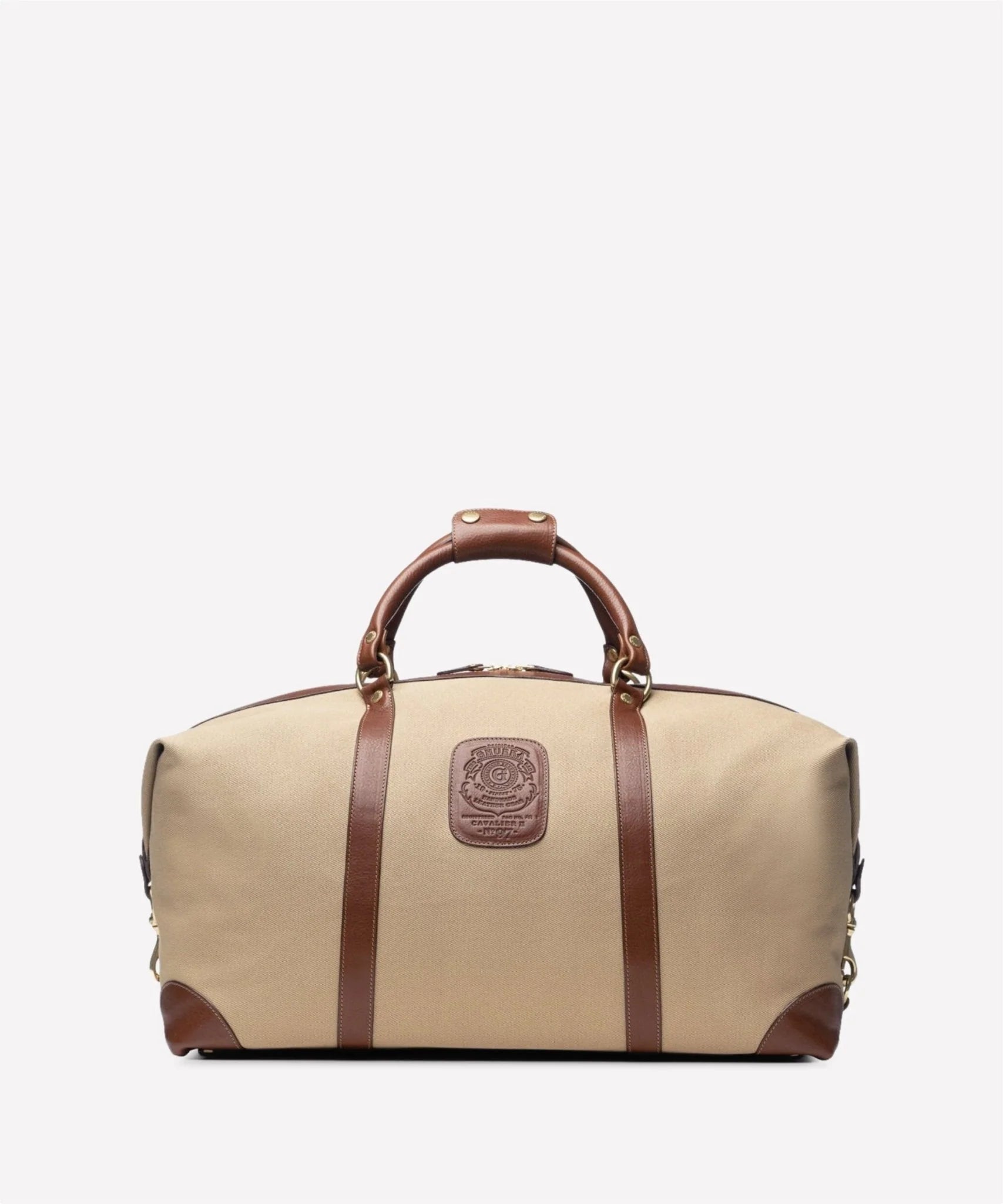 Ghurka Cavalier II No 97 in Vintage Chestnut and Canvas at Waring Tuxedos in Fort Worth.